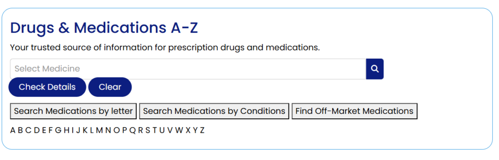 Drug Information Checker
