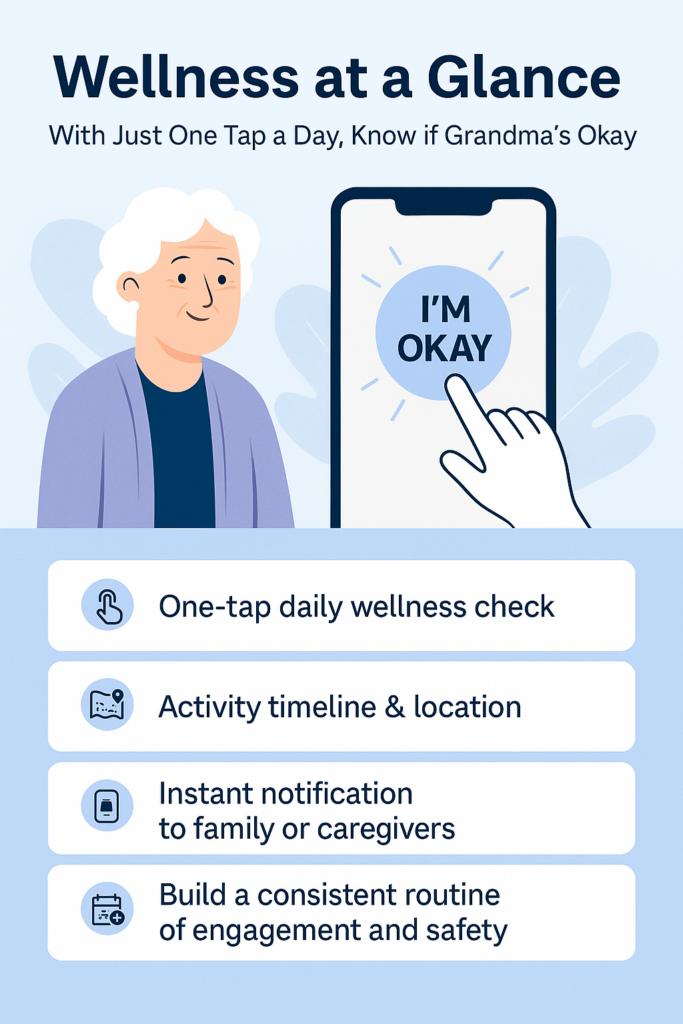 Free Daily Check-in App for Seniors
