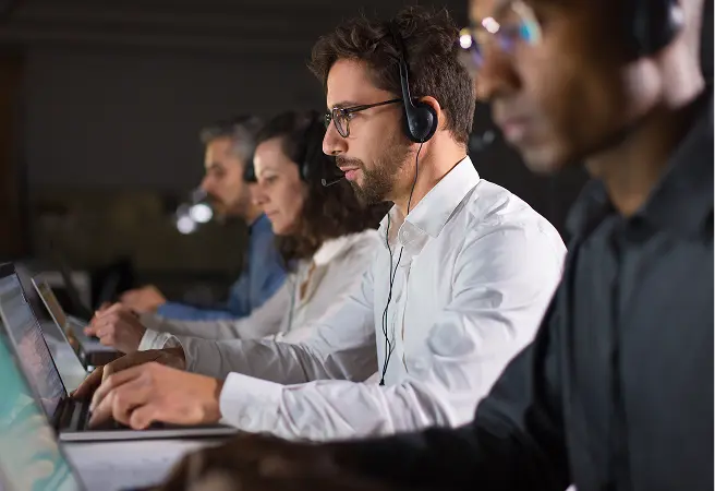 Our operators answer your call