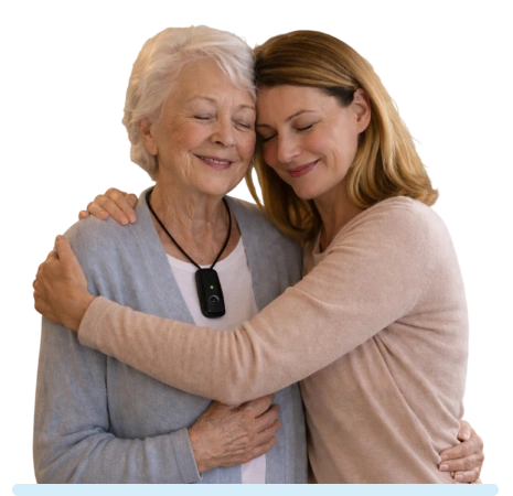 Family peace of mind with SafeLynk Smart Locket SOS and fall detection